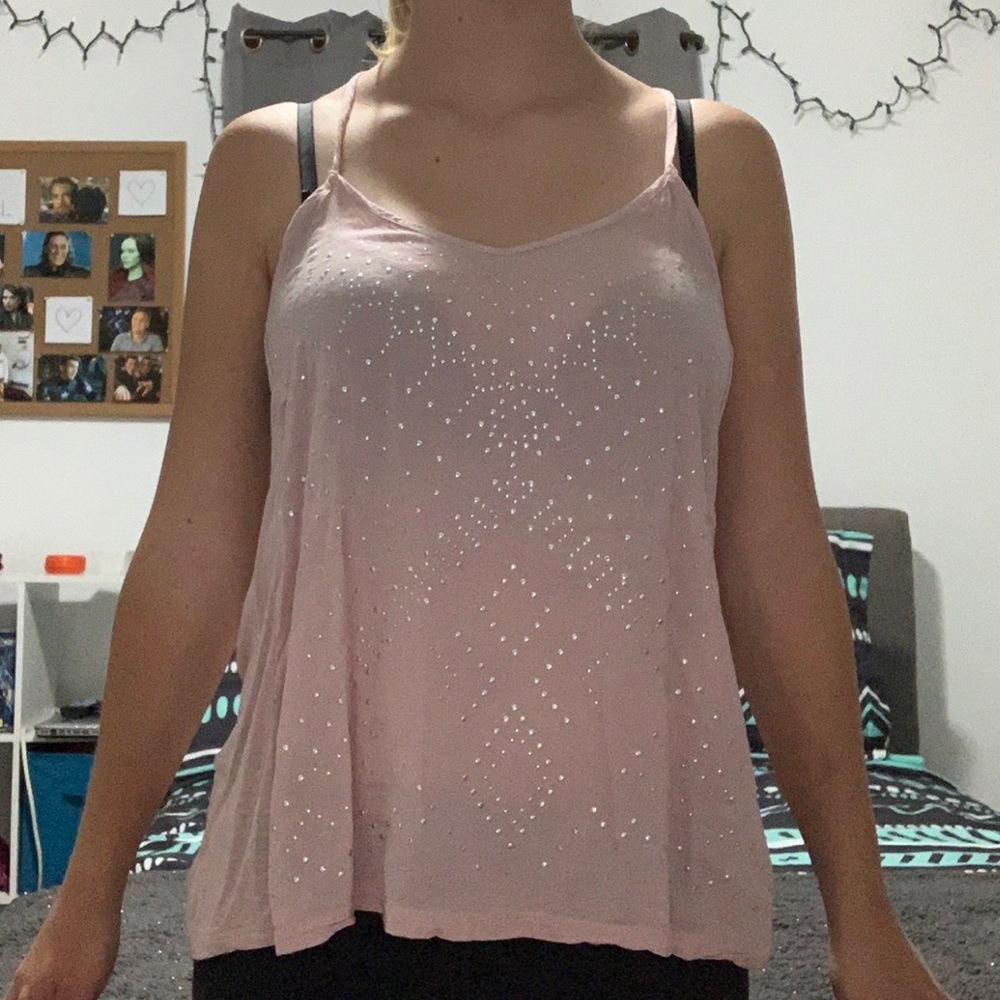 Pink tank top